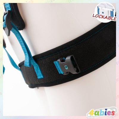 Lockable Chest Harness - Midnight Rainbow - 4abies