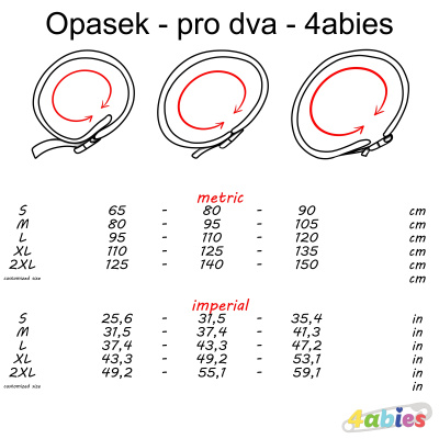 Opasek - pro dva - 4abies