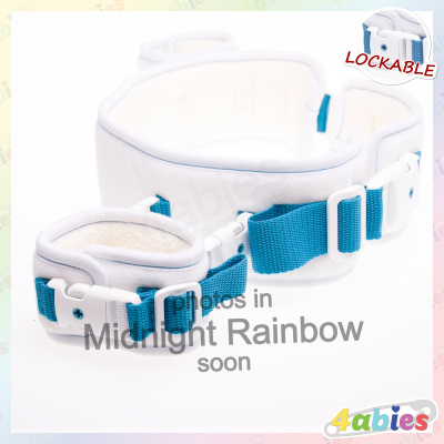 Lockable Waist Belt - Midnight Rainbow - 4abies