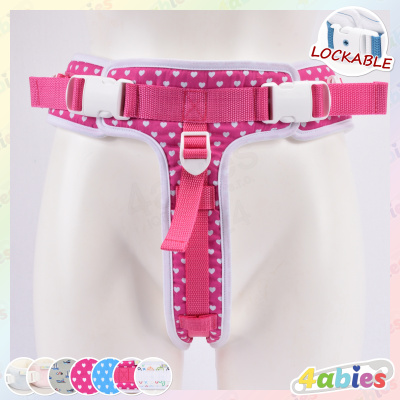 Lockable Diaper Belt - Discrete (no side clips) - 4abies