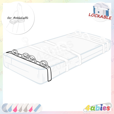 Lockable Mattress Strap for AnkleCuffs - 4abies