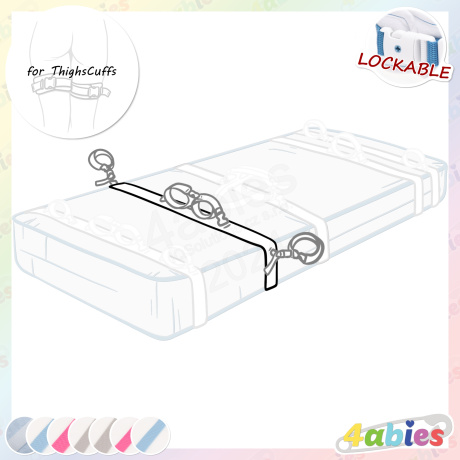 Lockable Mattress Strap for ThighCuffs - 4abies