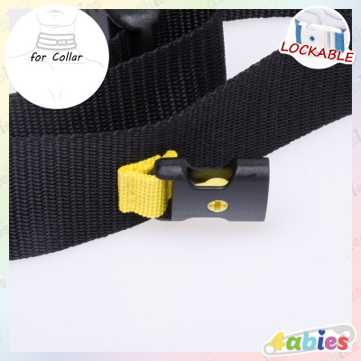 Lockable Mattress Strap for Adult Collar - Midnight Rainbow - 4abies