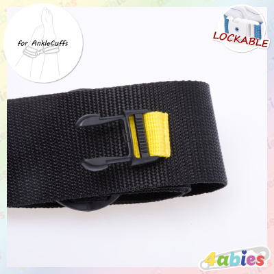 Lockable Mattress Strap for AnkleCuffs - Midnight Rainbow - 4abies