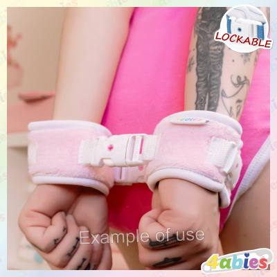 Lockable HandCuffs - Innocent Rainbow - 4abies