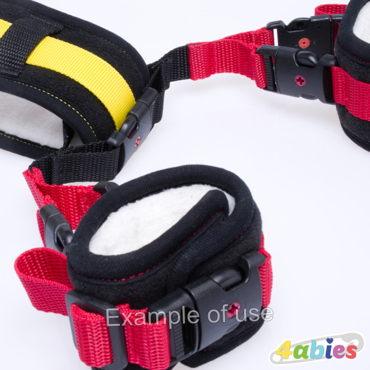 Upgrade for crotch cuffs