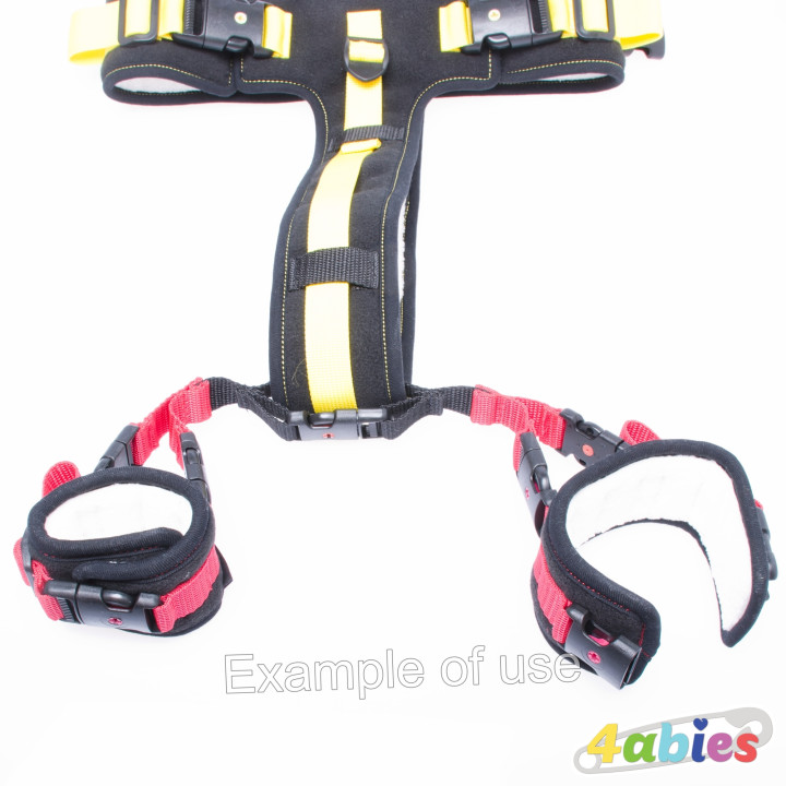 Upgrade for crotch cuffs