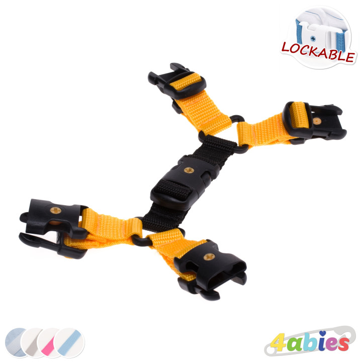 Lockable Upgrade for crotch cuffs dual