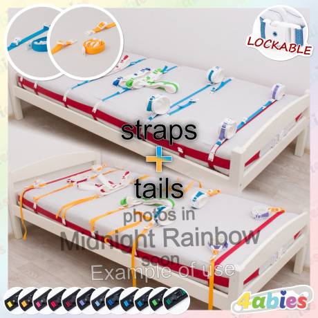 Mattress Harness - Midnight Rainbow - 4abies