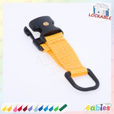 Lockable D-Ring Adaptor - Midnight Rainbow - 4abies