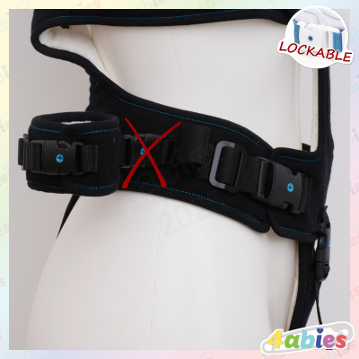 Lockable Full Body Harness - for couples - 4abies