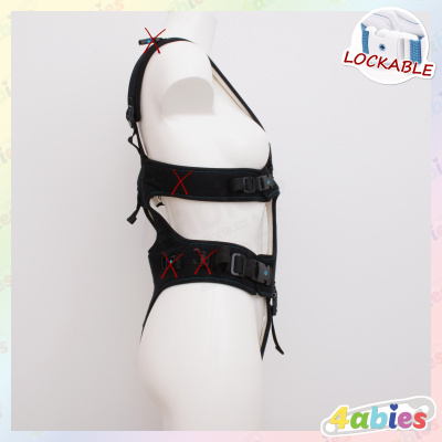 Lockable Full Body Harness - for couples - 4abies