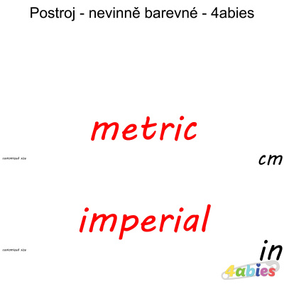 Postroj - nevinně barevné - 4abies