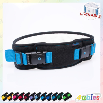 Lockable Waist Belt - Midnight Rainbow - 4abies