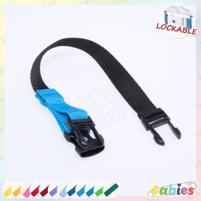 Lockable Extension for leash - Midnight Rainbow - 4abies