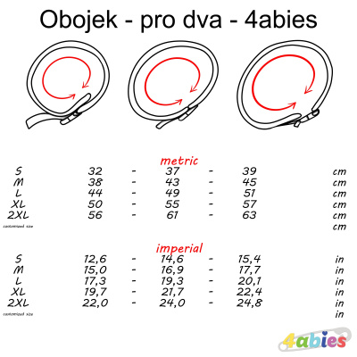 Obojek - pro dva - 4abies