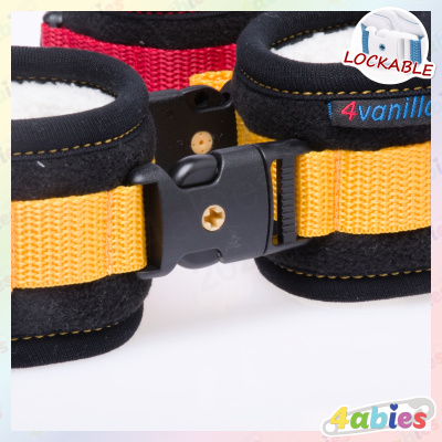 Lockable HandCuffs - Midnight Rainbow - 4abies