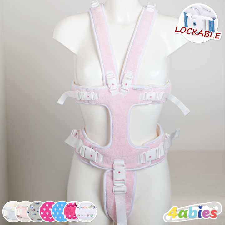 Postroj HugAbie – Objetí pro miminka a ABDL - Wider Crotch - zamykací