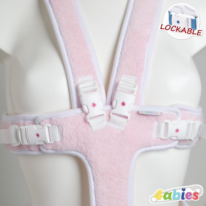 Postroj HugAbie – Objetí pro miminka a ABDL - Wider Crotch - duhově barevné