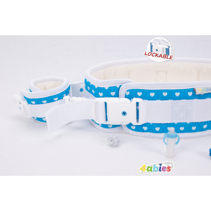 Bříškový pás – pás kolem pasu pro zajištění a pohodlí - zamykací