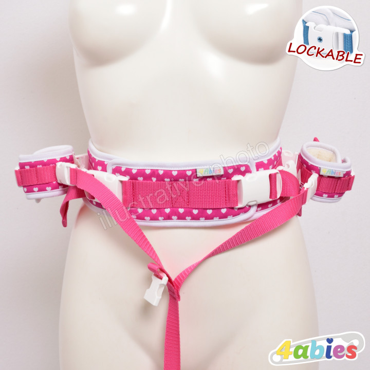 Lockable BellyHug – Waist Restraint Belt for Littles & ABDL Play