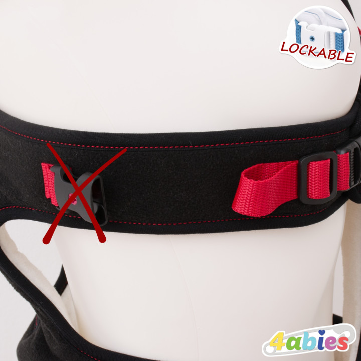 Celotělový postroj - půlnoční záře